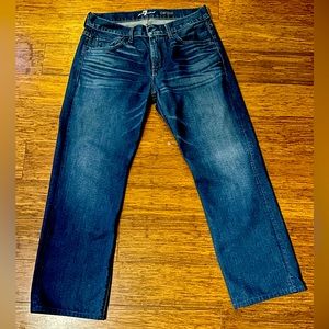 7 for all man kind Carsen Jeans Medium wash straight leg